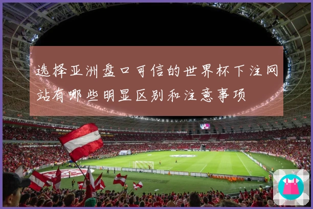 选择亚洲盘口可信的世界杯下注网站有哪些明显区别和注意事项